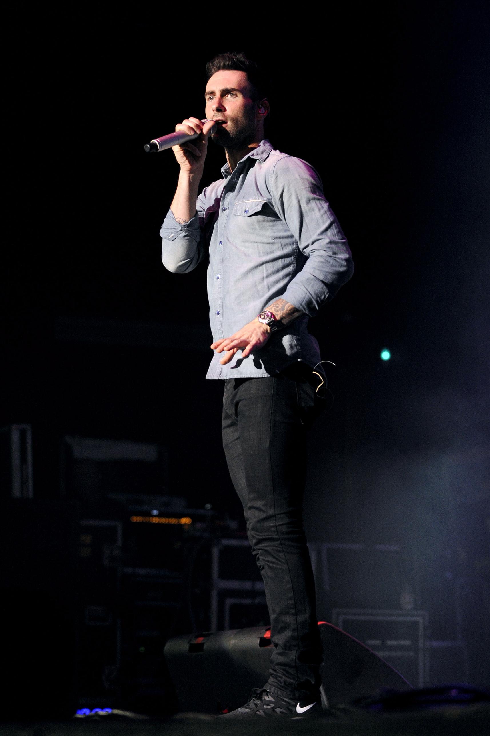 Adam Levine of Maroon 5 performs live at the 'Molson' pictures | Picture 63581